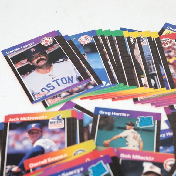 Vintage 1989 DonRuss MLB Baseball Cards 80s Daryll Strawberry Cal Ripen Sports - Picture 6 of 13